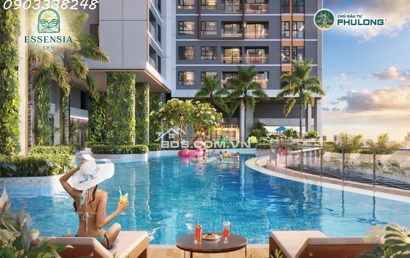 Bán căn 2PN Essensia Sky, lầu cao, căn góc, view PMH giá chỉ 6 tỷ 780